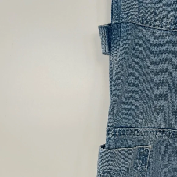 Ragged Priest Carpenter UtiliyuJeans Light Blue Wash High Waisted Paneled 26 - Picture 4 of 10